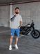 Чоловічі футболки поло у смужку Teamv Old Money Біло-чорна смужка