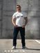 Джинси чоловічі мом повсякденні Teamv Denim Темно сині