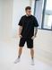Мужской летний костюм с футболкой Teamv Oversize 32 Черный