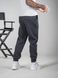 Чоловічі теплі спортивні штани Teamv OVERSIZE 3 Графіт