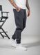 Чоловічі теплі спортивні штани Teamv OVERSIZE 3 Графіт