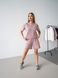 Женский летний костюм Teamv OVERSIZE Lite Пудра
