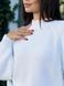 Женский свитер вязаный оверсайз Raglan Sweater белый