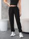 Спортивные штаны женские демисезонные трикотажные Jogger Sport Черные