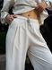 Женские брюки летние льняные Tencel Linen Бежевые