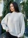 Женский свитер вязаный оверсайз Raglan Sweater бежевый