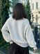 Женский свитер вязаный оверсайз Raglan Sweater бежевый