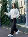 Женский свитер вязаный оверсайз Raglan Sweater бежевый
