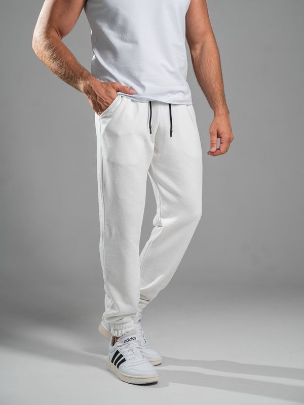 Чоловічі спортивні штани Jogger Petlia 23 Молочні