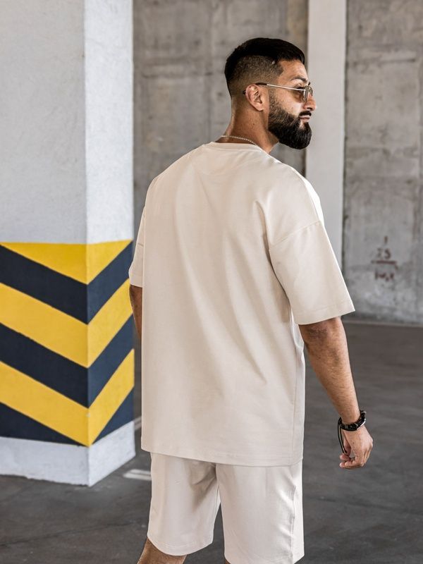Чоловічий літній костюм Teamv OVERSIZE Lite Пісочний