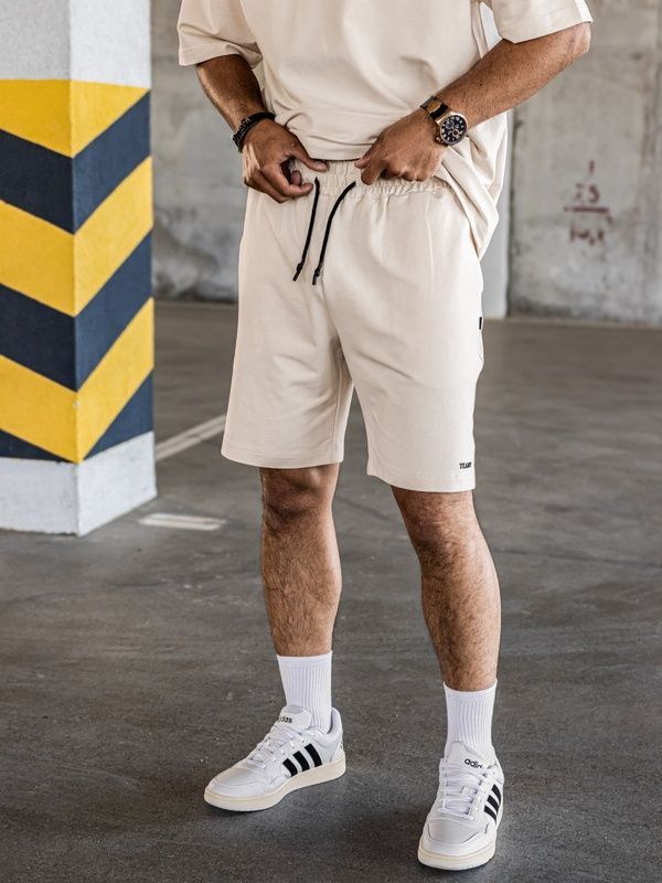 Чоловічий літній костюм Teamv OVERSIZE Lite Пісочний