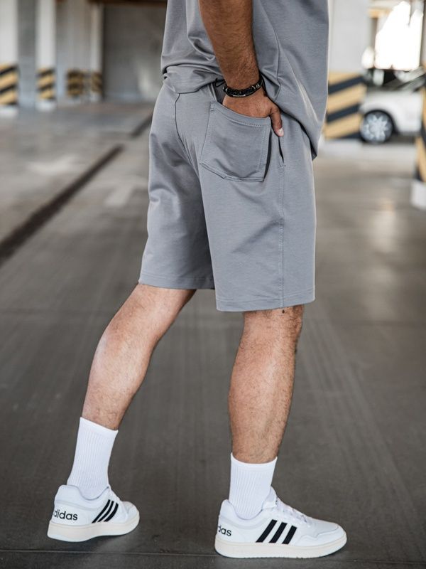 Чоловічий літній костюм Teamv OVERSIZE Lite Сірий