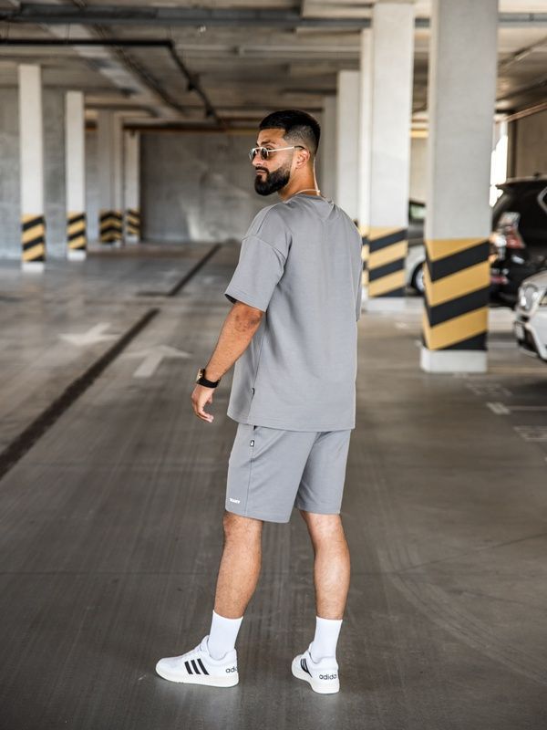 Чоловічий літній костюм Teamv OVERSIZE Lite Сірий