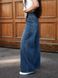 Женские джинсы прямые TMV Wide leg Синие
