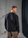 Чоловічий лонгслів трикотажний на ґудзиках Teamv Long Casual Чорний
