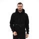 Чоловічий теплий худі на флісі Teamv Anorak Чорний