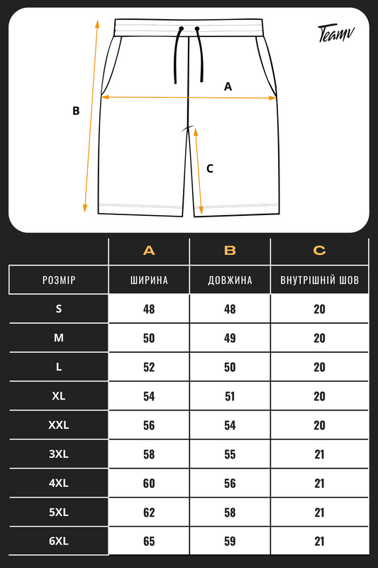Шорты мужские однотонные повседневные шорты трикотажные из хлопка Teamv simple classic черные