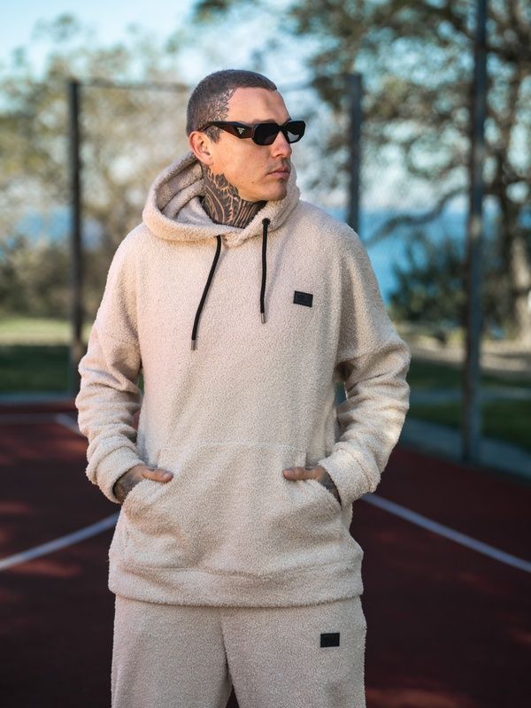 Чоловічий теплий костюм прогулянковий Teamv LAMA Пісочний