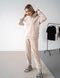 Жіночий спортивний костюм Teamv OVERSIZE 23 Пісочний