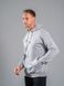 Чоловічий худі на весну Oversize Petlia 23 Сірий