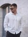 Мужская рубашка классическая однотонная Tencel Comfort Белая