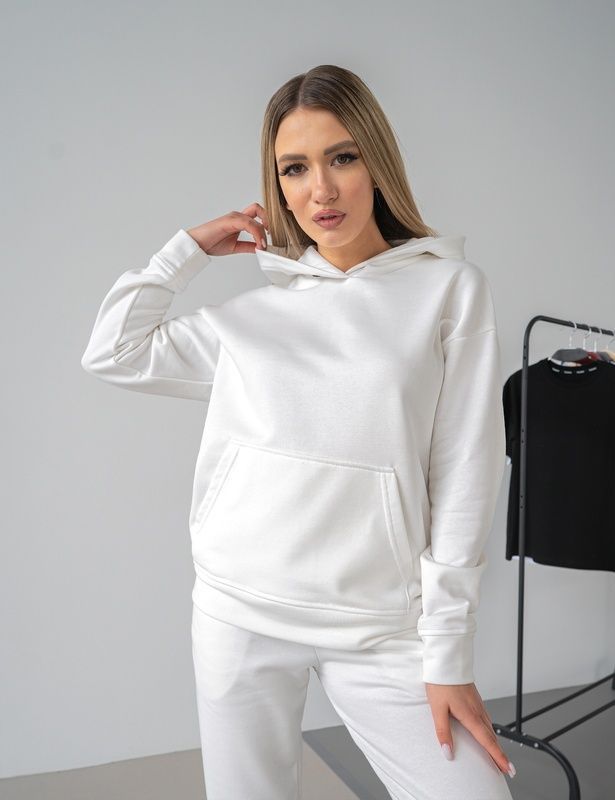 Спортивний костюм жіночий Teamv OVERSIZE 23 Білий