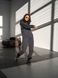Женский теплый спортивный костюм Teamv OVERSIZE Medium 3 Графит