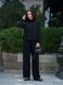 Рубашка женская летняя льняная Tencel Linen Черная