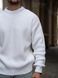 Мужской свитер теплый свободного кроя Oversize белый