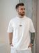 Мужской летний костюм с футболкой Teamv Oversize 32 Белый