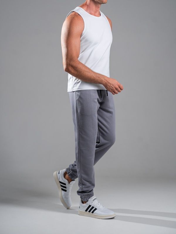 Спортивні штани джогери чоловічі Jogger Petlia 23 Сірі