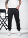 Чоловічі теплі спортивні штани Teamv OVERSIZE 3 Чорні