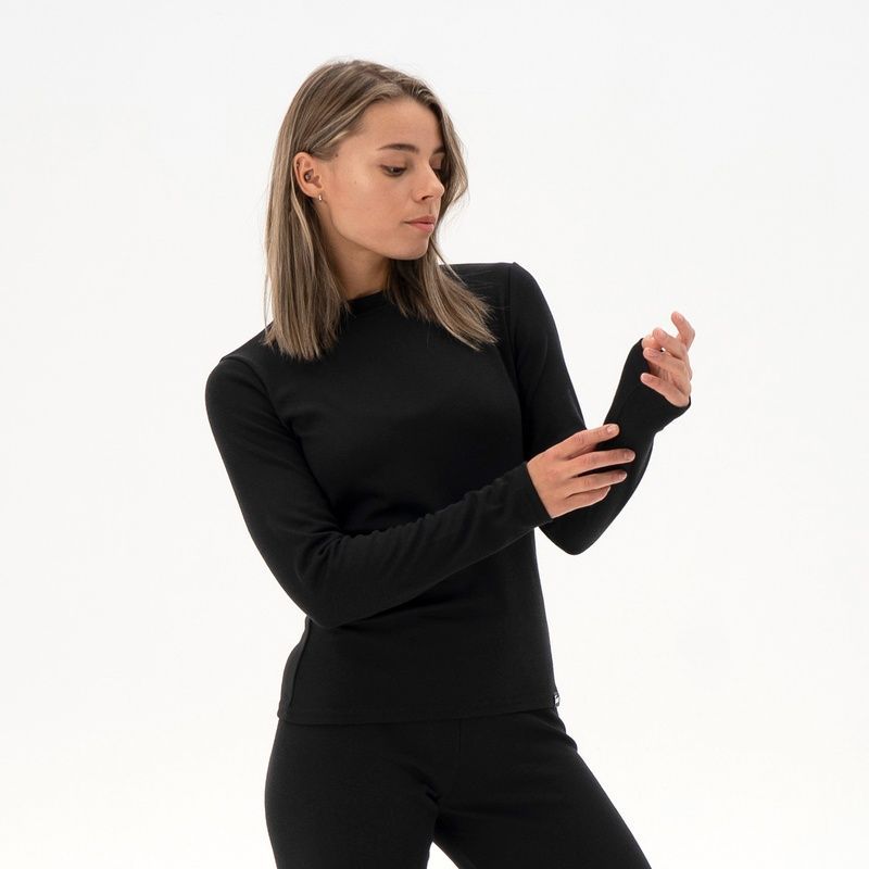 Женская термокофта Teamv Comfort 3 Черная